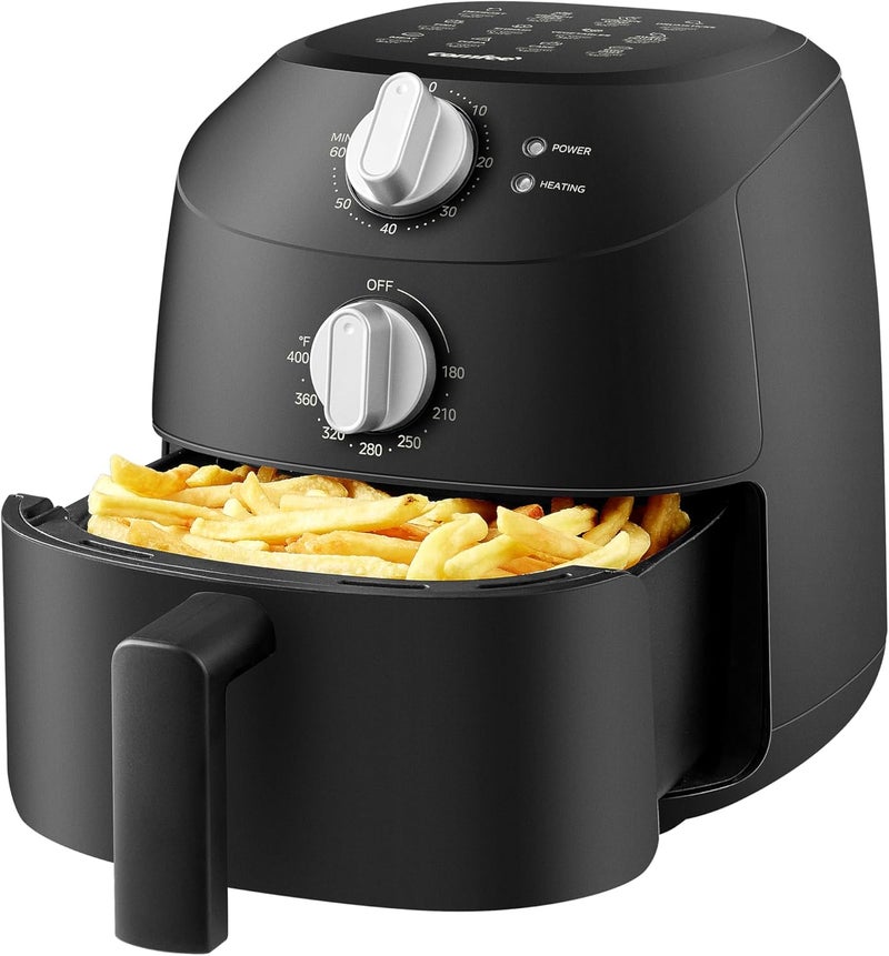 Comfee' ' Compact 2.1 Quart Air Fryer with 12 Menu Options, Adjustable Timer & Temperature Control 180-400 degrees F, Dishwasher-Safe Nonstick Fry Basket - Image 1